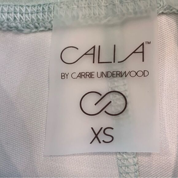 Calia By Carrie Underwood Landscape Mint Green Workout Capris Size XS - Picture 6 of 9